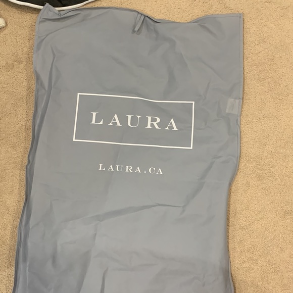 Laura Luxurious Dark Blue Long Dress Open Back with Gold Crystals - Picture 13 of 13